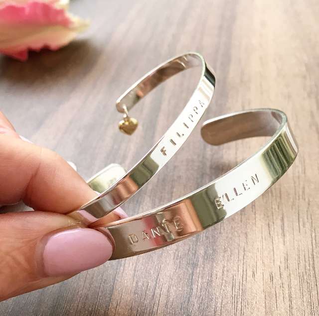 classic cuff epic armband med namn