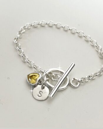 armband med månadssten